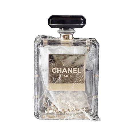 chanel clear bottle bag|chanel shopping bag price.